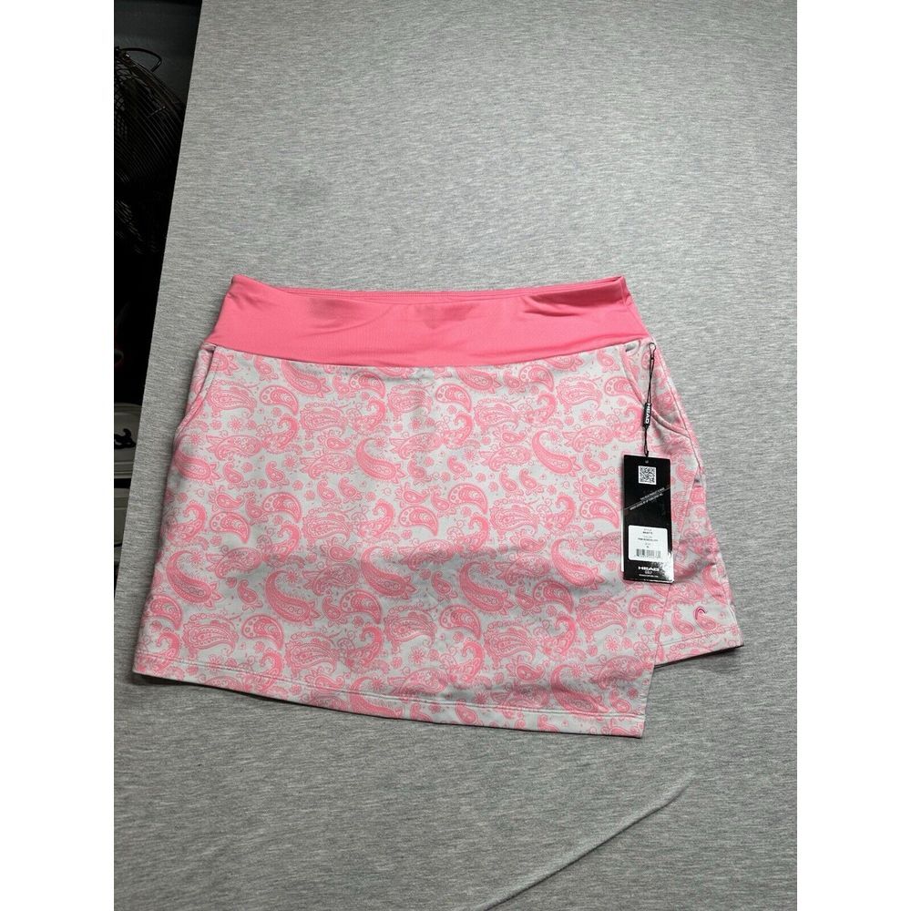 Head Golf Women's Pink Paisley Skort/Skirt Size‎ XL NWT